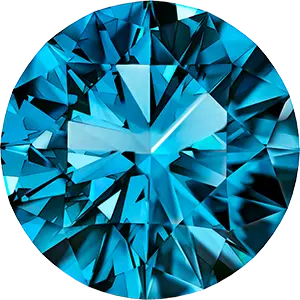Modrý laboratorní diamant